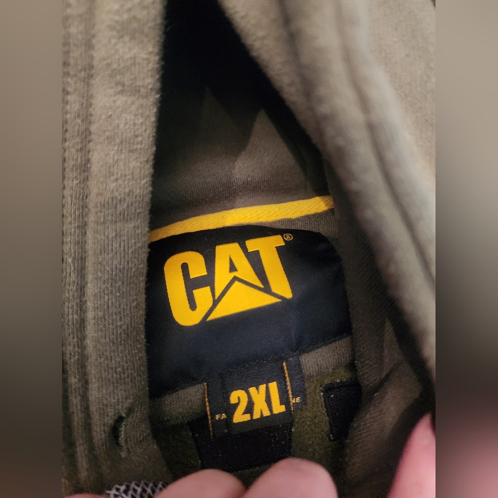 Cat Green Hoodie 2xl - Picture 4 of 4